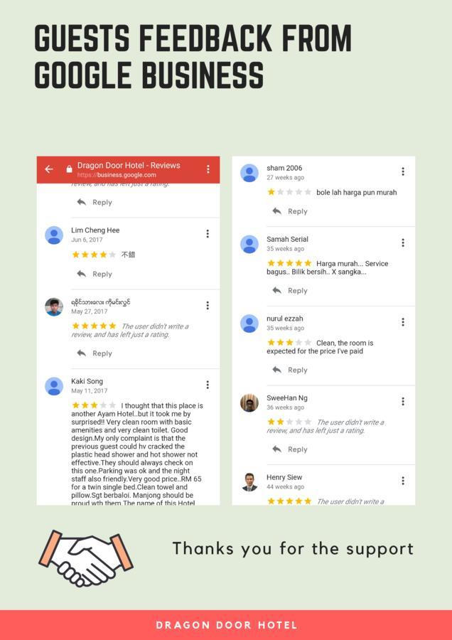 Dragon Door Hotel Sitiawan Luaran gambar